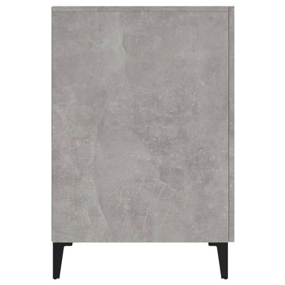 vidaXL Biurko, szarość betonu, 140x50x75 cm, materiał drewnopochodny wariant 7