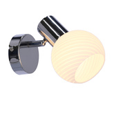 Lampa ścienna kinkiet 1X40W E14 chrom TURNO 91-94189