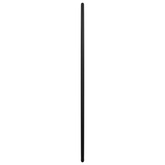 vidaXL Lustro ścienne, czarne, Ø 40 cm, okrągłe