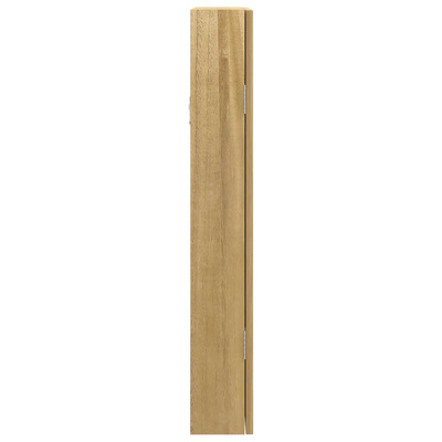 Wisząca szafka na biżuterię, z lustrem, 37,5x10x67 cm