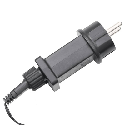 Sznur lampek LED, 1000 diod w kolorze zimnej bieli, PVC