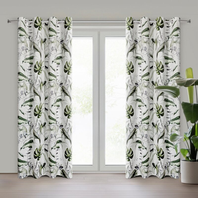 Zasłona Ellen biała 140x250