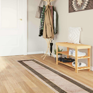 Chodnik dywanowy MARSA Czarny 50 x 450 cm Poliester i PVC