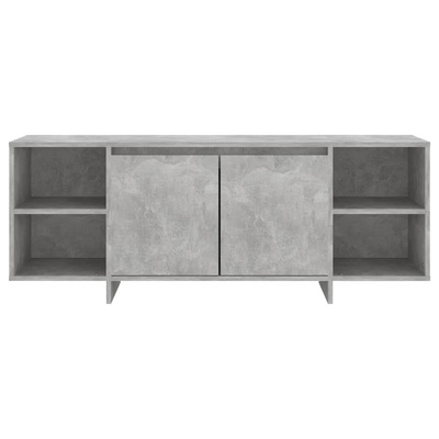 vidaXL Szafka pod TV, szarość betonu, 130x35x50 cm