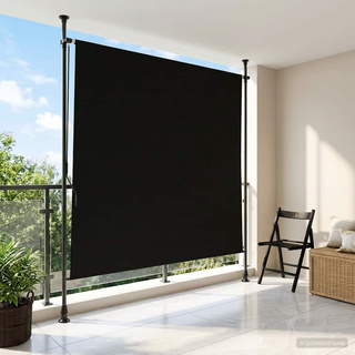 Zewnętrzna Roleta Rolkowa Czarny 150 x 270 cm