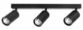 LAMPA SZYNA CZARNA 3 X GU10