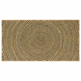 Dywany pokojowe Czarny 100 x 200 cm Juta
