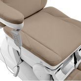 Fotel kosmetyczny elektr. Azzurro 870S pedi 3 siln. cappuccino 109085