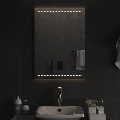 Lustro łazienkowe z LED, 50x70 cm