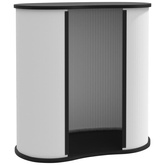 Lada targowa, składana, 90x48x93 cm, materiał drewnopochodny