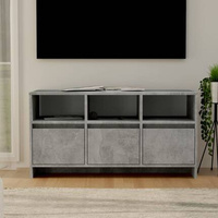 vidaXL Szafka pod TV, szarość betonu, 102x37,5x52,5 cm