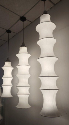 WYSOKA LAMPA WISZĄCA JAPANDI 465CM CZARNA