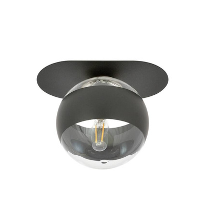 Lampa sufitowa  PLAZA 1 BLACK/STRIPE