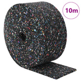 Rolka granulatu gumowego Czarny 1000 x 10 x 0,8 cm Guma