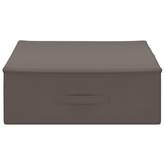 Skrzynia do przechowywania 24 pcs Szary 90 x 48 x 15 cm