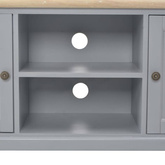 vidaXL Szafka pod TV, szara, 120 x 30 x 40 cm, drewniana