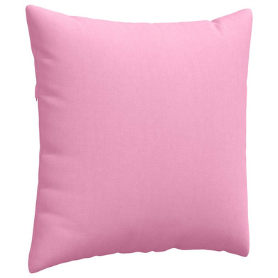 Poduszki na sofę 2 pcs Różowy 80 x 80 cm tkanina