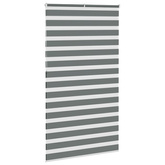 Roleta zebra, ciemnoszara, szerokość tkaniny 120,9cm, poliester