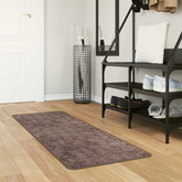 Chodnik dywanowy MARSA Szary 50 x 200 cm Poliester i PVC