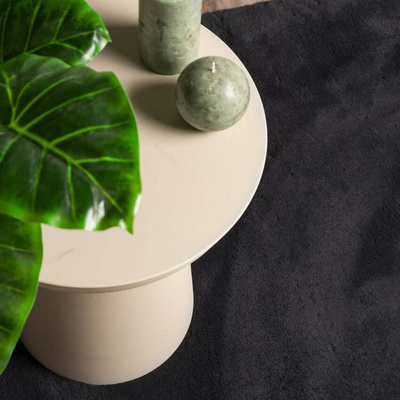 vidaXL Dywan HUARTE z krótkim włosiem, czarny, 240x340 cm