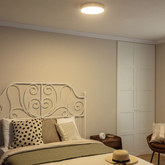 Plafon LED 18W Okrągły Złoty CCT 3000K/4000K/6000K 30cm Abruzzo Carlo
