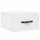 vidaXL Wiszące szafki nocne, 2 szt., białe, 35x35x20 cm model standard
