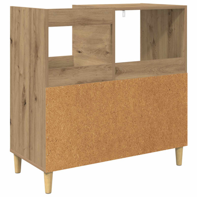 Stojak na odtwarzacz płyt Dąb artisan 82 x 39,5 x 82,5 cm