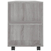 vidaXL Szafka pod TV, szary dąb sonoma, 102x34,5x43 cm