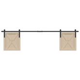 System do drzwi przesuwnych do mebli, 200 cm, stal węglowa model standard