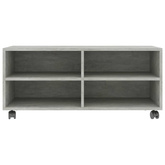 vidaXL Szafka pod TV, kolor betonowy szary, 90x35x35 cm
