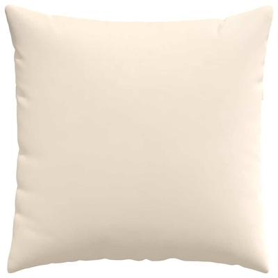 Poduszki na sofę 2 pcs Beżowy 60 x 60 cm tkanina
