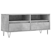 vidaXL Szafka pod TV, szarość betonu, 100x34,5x44,5 cm wariant 4