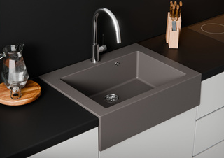 Zlewozmywak farmerski 27 / szary