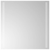 vidaXL Lustro łazienkowe z LED, 50x50 cm