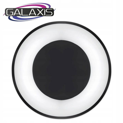 Plafon LED Galaxis Nova czarny