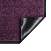 Dywanik drzwiowy Bordowy 60 x 40 x 1.2 cm Tkanina Teddy