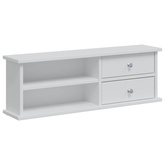 Zestaw toaletki FAUSKE 2 szt. Biały 76 x 50 x 103,5 cm