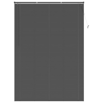 Żaluzja wenecka Srebrnoszary 213 x 130 cm 25 mm PVC