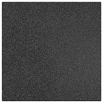 Płytki ochronne przed upadkiem 6 pcs Czarny 50 x 50 cm Guma