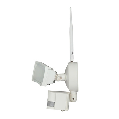 18W Naświetlacz LED SMD z czujnikiem ruchu i kamerą / Wifi / Barwa:6000K / Obudowa: Biała