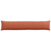 Poduszki na sofę 2 pcs Czerwono-pomarańczowy 200 x 40 cm