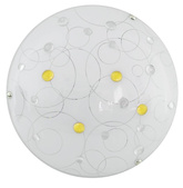 Lampa Sufitowa Candellux Astro 13-49735 Plafon Led 3000K Amber