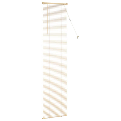 Żaluzja wenecka Jasnobrązowy ze wzorem 213 x 40 cm 25 mm PVC