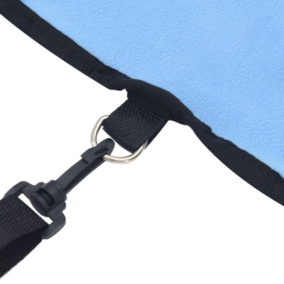 Koc dla Koni Jasny błękit 105 cm Polarowy fleece