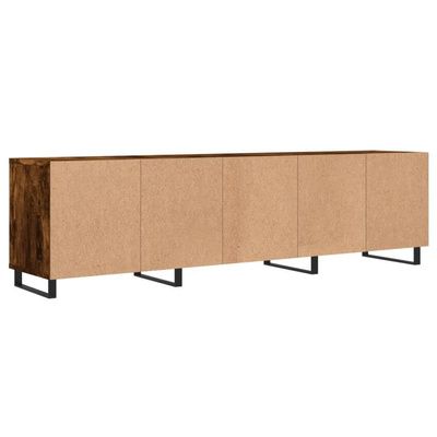 vidaXL Szafka pod TV, przydymiony dąb, 150x30x44,5 cm wariant 5