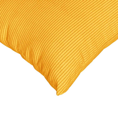 Poduszki na sofę 2 pcs Jasnożółty 80 x 80 cm Tkanina sztruksowa