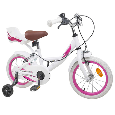 Rower Dziecięcy 12 Cali dla dzieci w wieku 2-4 lata Biały