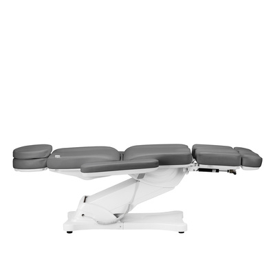Elektryczny fotel kosmetyczny SILLON CLASSIC 2 silniki pedi szary 148289