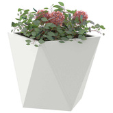 Donica Biały 30 x 30 x 30 cm Stal