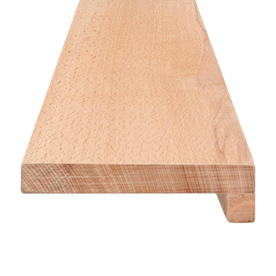 Nakładki na schody 2 szt. 120 x 25 x 2 cm naturalny